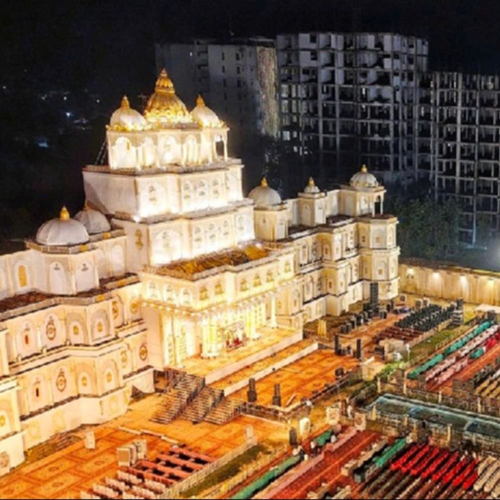 60 फीट ऊंचे मंच से प्रभु स्वरूप देंगे दर्शन:माता सीता और भ्राता भी रहेंगे साथ, सांस्कृतिक प्रस्तुतियां से होगा श्रीराम विवाह का वर्णन