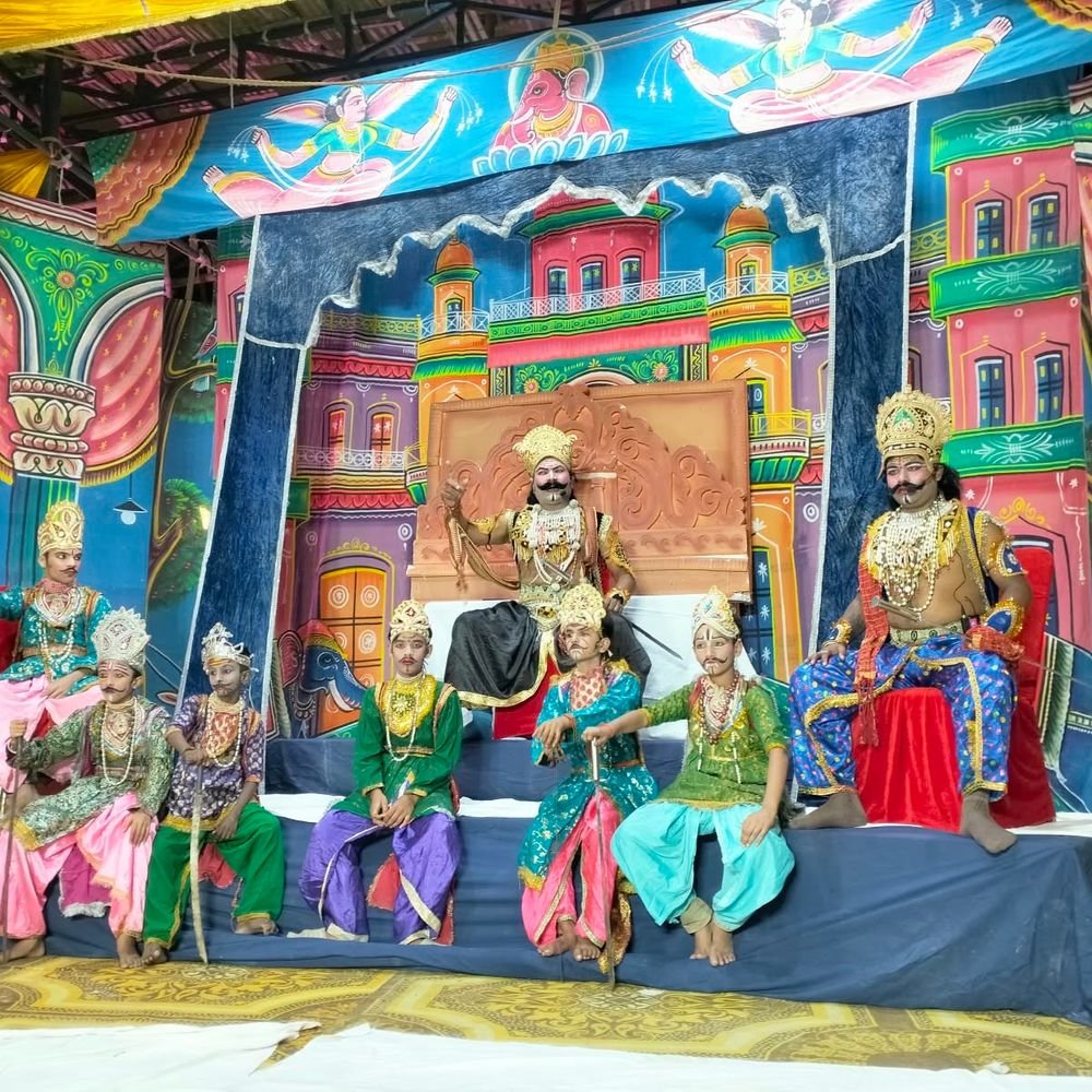 डालीगंज में रामलीला उत्सव:मौसमगंज समिति का 147वां वार्षिकोत्सव, ताड़का और मारीच-सुबाहु वध का मंचन