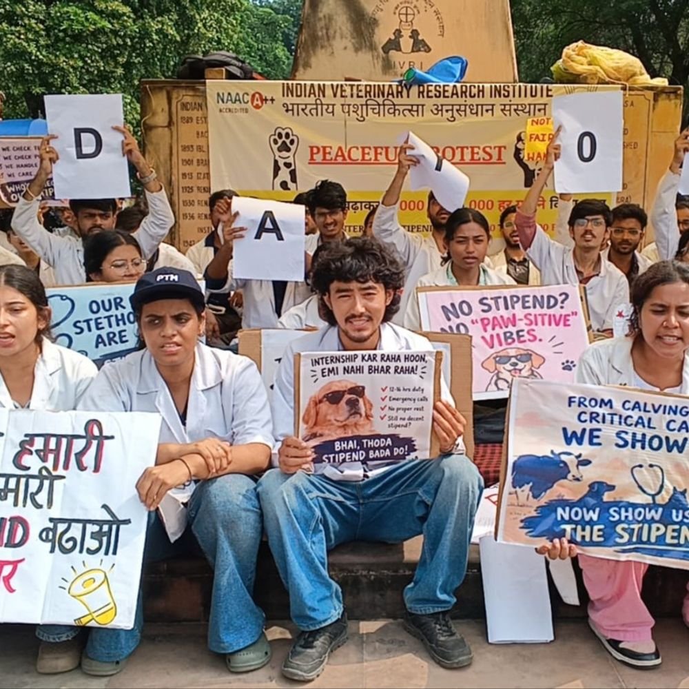 IVRI में 10 दिन से चल रही हड़ताल खत्म:पुलिस-प्रशासन और संस्थान के अधिकारियों ने छात्रों के साथ बैठक कर निकाला समाधान