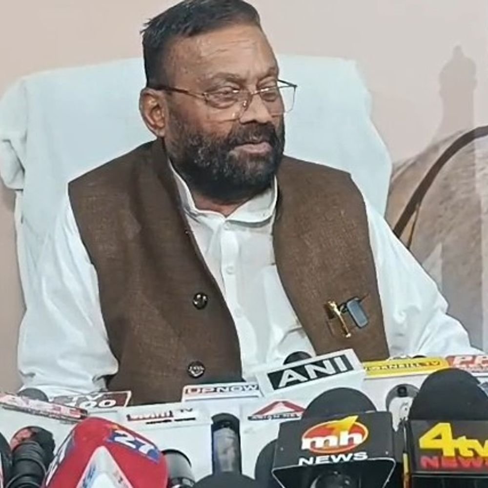 अपनी जनता पार्टी का I.N.D.I.A गठबंधन रैली को समर्थन:स्वामी प्रसाद बोले- योगी सरकार की जीरो टॉलरेंस नीति फेल, चुनाव आयोग पर निष्पक्ष ना होने का लगाया आरोप