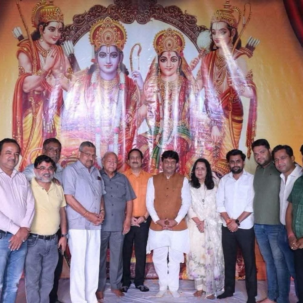 मुजफ्फरनगर में श्रीरामलीला महोत्सव:पहले दिन कलाकारों ने श्री गणेश पूजन और नारद मोह की लीला का मंचन किया