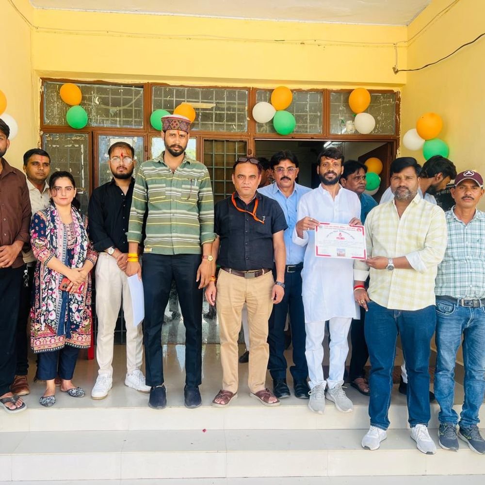 कटेरा में सेवा संकल्प अभियान:पीएचसी में लोगों ने रक्तदान किया, जरूरतमंदों की मदद का संकल्प लिया