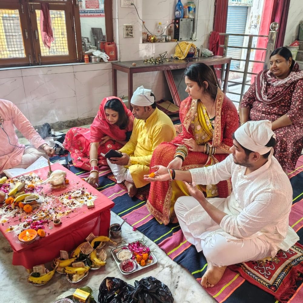 बिजनौर में सेवा संकल्प अभियान आयोजित:नवदुर्गा मंदिर पर हुआ हवन पूजन, सेवा और जनकल्याण का लिया संकल्प
