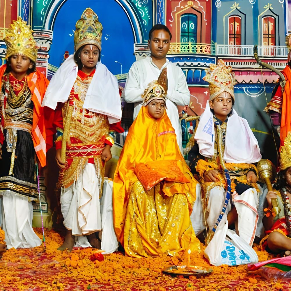नगपुर में 41 वर्ष पुरानी रामलीला:समिति ने किया मुकुट पूजन,11 से 21 अक्टूबर तक होगा आयोजन