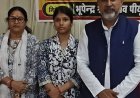 प्रयागराज में अधिवक्ता सतीश श्रीवास्तव के परिवार से मिले सपा-प्रत्याशी:बेटियों की मदद का दिया भरोसा, सरकार की कानून-व्यवस्था पर उठाए सवाल