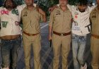 पुलिस ने दो लुटेरों को पैर में गोली मारकर पकड़ा:दिल्ली के लुटेरे गाजियाबाद में महिलाओं से करते थे लूटपाट