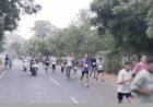 आगरा ताज हाफ मैराथन की प्रोमो रन में उमड़े लोग:7 से 77 साल तक के 1500 से अधिक धावकों ने लिया भाग