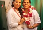 रामपुर जिला चिकित्सालय में विक्टोरिया मैसी का स्वागत:कार्यवाहक से स्थायी मैट्रन बनने पर कर्मचारियों ने किया सम्मान