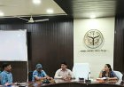 चित्रकूट दीपावली मेले की तैयारियों की समीक्षा हुई:ADM ने रामघाट की सफाई पर जोर दिया, तय समय में काम पूरा करने के निर्देश