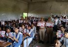 बहराइच में छात्राओं को बताए महिला सुरक्षा के हेल्पलाइ नंबर:महिला सुरक्षा और साइबर अपराध के बारे में भी दी गई जानकारी
