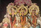 श्री रामलीला में रावण वध का मंचन:रामदरबार सहित निकली कई झांकियां, भक्तों ने दर्शन कर प्रभु का लिया आशीर्वाद