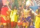 राम-रावण युद्ध का हुआ मंचन:कुंभकर्ण और मेघनाद के वध के बाद प्रभु राम ने मारा रावण