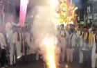 गोंडा में 500 से अधिक दुर्गा प्रतिमा विसर्जित:मोबाइल की रोशनी में विसर्जित की प्रतिमाएं, श्रद्धालुओं को हुई परेशानी