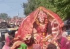 विजय दशमी पर दुर्गा प्रतिमा विसर्जन की धूम:ढोल-नगाड़ों के साथ माता रानी को विदाई, घाटों पर सुरक्षा के कड़े इंतजाम