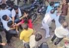 कचहरी में महिला और उसके भाई से मारपीट, VIDEO:मुजफ्फरनगर कोर्ट की तारीख पर पहुंची थी, पति और उसके साथ आए लोगों पर आरोप