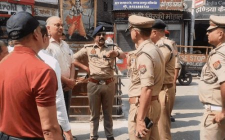कानपुर में दशहरा मेले के लिए ट्रैफिक डायवर्जन:लालइमली से बड़ा चौराहा तक शाम 5 बजे से बदलेगा ट्रैफिक, इन रास्तों से निकलें