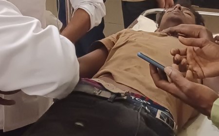 महराजगंज में सड़क हादसे में नेपाली युवक घायल:शीतलपुर एसएसबी कैंप के पास हुई दुर्घटना, गोरखपुर मेडिकल कॉलेज रेफर