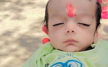 छत से गिरकर डेढ़ साल के मासूम की मौत:कौशांबी में मां घायल, बंदरों के हमले से बचने के दौरान हुआ हादसा