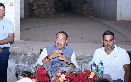 मंत्री दिनेश प्रताप सिंह ने किसानों से किया संवाद:आलू भंडारण और उचित दाम पर चर्चा, सुनीं समस्याएं