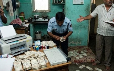 महीनों से किराया नहीं दिया, लाखों के नकली नोट छापे:नागपुर के कमरे में मिले ₹37 लाख, गिनती के लिए मशीन मंगानी पड़ी; आरोपी फरार
