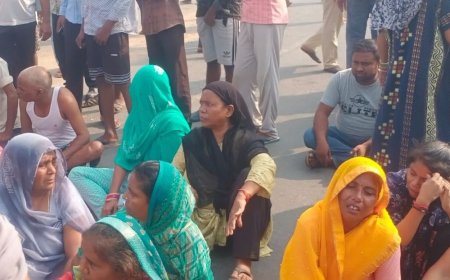 पनकी में इंडियन ऑयल के टैंकर ने महिला को कुचला:सड़क पार करते समय हुई मौत, चालक टैंकर छोड़कर भागा