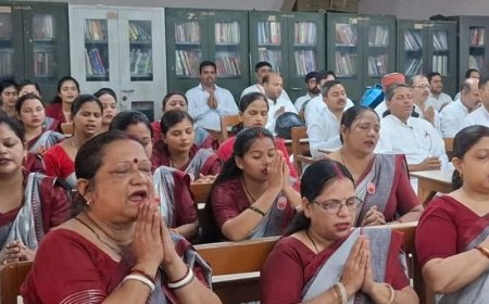 गांधी-शास्त्रीजी की जयंती मनाई:सूर्यकांत त्रिपाठी ने कहा- स्वच्छता को जन आंदोलन बनाएं, देश सेवा के व्रत को निभाएं