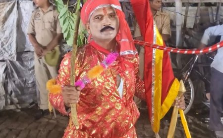 35 साल रामलीला में हनुमान बने रमाकांत का निधन:162वीं रामलीला के दौरान बिगड़ी तबीयत, दो महीने पहले पत्नी की हुई थी मौत