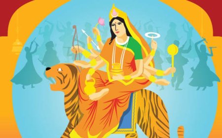 नवरात्रि का चौथा दिन:आज करें देवी कुष्मांडा की पूजा, माता को चढ़ाएं शुद्ध घी से बने मालपुए और कद्दू के पेठे