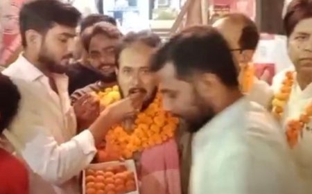 एमएलसी चुनाव में डॉ. मान सिंह यादव की जीत:कार्यकर्ताओं ने बांटी मिठाई, मतदाताओं के प्रति जताया आभार