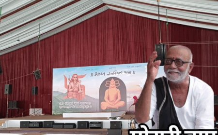 झांसी में आज धर्म का संदेश देंगे मोरारी बापू:सातवें पड़ाव में बारह सौ साथी भी शामिल, विशेष ट्रेन से पहुंच रहे कथाववचक