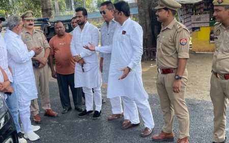 रतूपुरा जा रहे कांग्रेस प्रतिनिधिमंडल को पुलिस ने रोका:रामपुर जिलाध्यक्ष ने सरकार पर तानाशाही का आरोप लगाते हुए लोकतांत्रिक मूल्यों पर सवाल उठाए