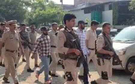 अंकित बालियान हत्याकांड: तिहाड़ जेल से कैराना कोर्ट पहुंचे योगेश-दीपक:गोगी गैंग के शूटरों की पेशी, पुलिस आरोपियों से संपर्क की कड़ियां खंगाल रही