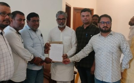 ब्रिज कोर्स में पासिंग मार्क्स हटाने को लेकर शिक्षक मिले:राज्यसभा सांसद और विधायक से मुलाकात कर विभागीय प्रशिक्षण बनाने का किया आग्रह