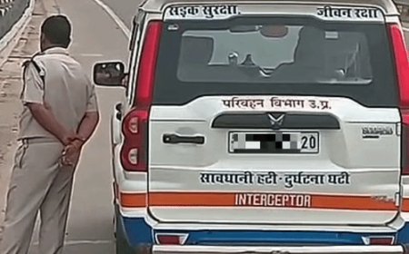 प्रयागराज ARTO को धमकी- पत्नी-बच्चों काे उठवा लेंगे:4 सस्पेंड कर्मचारी रास्ते में घेरकर बोले- अगली बार सोचकर निकलना, लौट पाओगे?