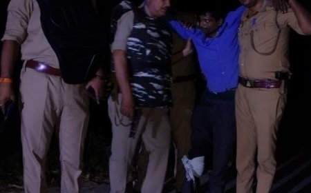 घाटमपुर में तार चोर गिरोह से पुलिस की मुठभेड़:एक बदमाश के पैर में लगी गोली, लूट- चोरी समेत 10 मुकदमे दर्ज