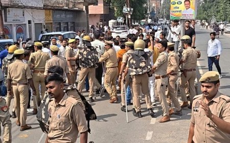 सपा का चुनाव में गड़बड़ी का आरोप:फतेहाबाद में बूथ कैप्चरिंग का आरोप, सपा-भाजपा कार्यकर्ताओं में हुई तकरार