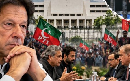 इमरान की पार्टी और PAK सरकार की बातचीत आज:इस्लामाबाद मार्च टालने पर चर्चा; PTI की मांग- इमरान से मिलने दें, अस्पताल में इलाज कराएं