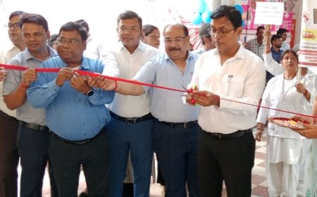 लखीमपुर-खीरी में संचारी रोगों के खिलाफ जागरूकता रैली निकाली गई:डीएम ने हरी झंडी दिखाकर किया रवाना, 12 विभाग करेंगे काम