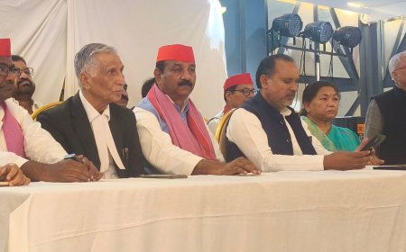 सपा प्रदेश अध्यक्ष का आरोप:MLC चुनाव में भाजपा वोटों की डकैती की फिराक में, डिप्टी सीएम प्रयागराज में डेरा डाले