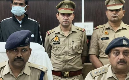 दो क्विंटल गांजे के मामले में फरार तस्कर गिरफ्तार:हापुड़ में 50 हजार का इनामी पकड़ा गया, गिरोह के चार साथी गिरफ्तार