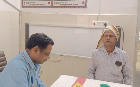 महराजगंज जिला अस्पताल में बढ़े मौसमी बीमारियों के मरीज:खांसी-जुकाम और बुखार से लोग परेशान, इमरजेंसी में मरीजों की संख्या बढ़ी