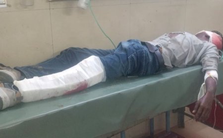 फतेहपुर में ट्रक की टक्कर से 3 युवक गंभीर घायल:विछहर के पास हुआ हादसा, अस्पताल में चल रहा इलाज, चालक फरार