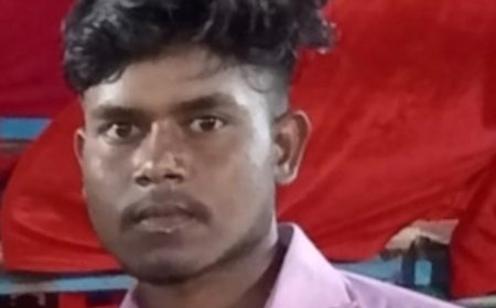 डीजे ऑपरेटर का शव गन्ने के खेत में लटका मिला:परिजनों ने हत्या की आशंका जताई, शरीर पर चोट के निशान मिले