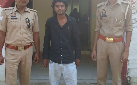 नाबालिग से दुष्कर्म का आरोपी गिरफ्तार:देवरिया में हनुमान मंदिर चौराहे से पकड़ा गया, पॉक्सो एक्ट की धाराएं बढ़ीं
