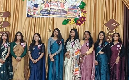 नर्सिंग विद्यार्थियों को दी भावुक विदाई:जूनियर्स ने गीत-संगीत और नृत्य से सजाया विदाई समारोह, सीनियर्स ने साझा किए कॉलेज के अनुभव