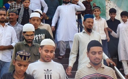 संभल की शाही जामा मस्जिद में हुई जुमे की नमाज:कड़ी सुरक्षा रही, सीसीटीवी और ड्रोन से निगरानी; जिला न्यायालय में फैसला सुरक्षित