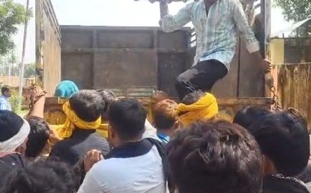 ससुराल के पास युवक का शव फंदे से लटका मिला:पिता ने कहा- बहू का जीजा से अफेयर था, बेटे की हत्या की गई