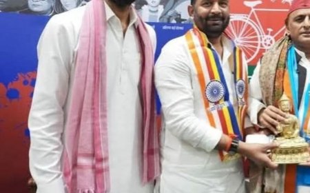 दोपहर सपा ज्वाइन की, शाम को BJP ने सदस्य बनाया:भाजपा कार्यसमीति की लिस्ट में पूर्व विधायक सिनोद शाक्य का नाम आया