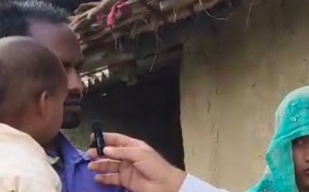 कौशांबी में कच्चा मकान होने पर भी महिला अपात्र घोषित:जांच अधिकारी ने पक्के मकान की फोटो लगाकर काटा नाम, सांसद से शिकायत