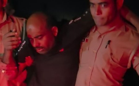 पुलिस मुठभेड़ में पशु चोर के पैर में मारी गोली:मेरठ में चोरी का भैंसा, तमंचा बरामद; साथी फरार